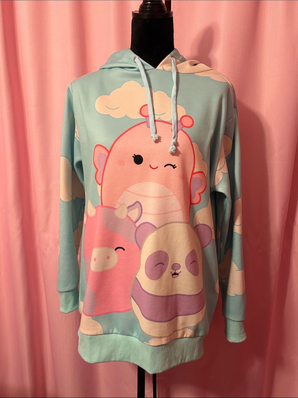 Dolls Kill x Squishmallows Collaboration Sweatshirt Hoodie